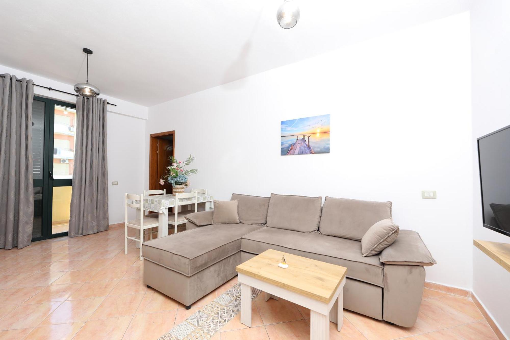 Sunny Side Apartments Влёра Экстерьер фото